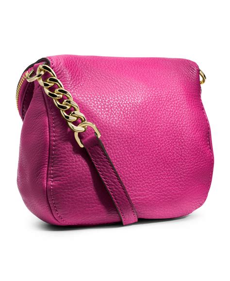 michael kors fuchsia|michael michael kors bedford flap crossbody fuchsia .